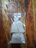 Lemon Balm Eucalyptus Bath Tea 2 Pack in clear packaging with hand-tied sachets